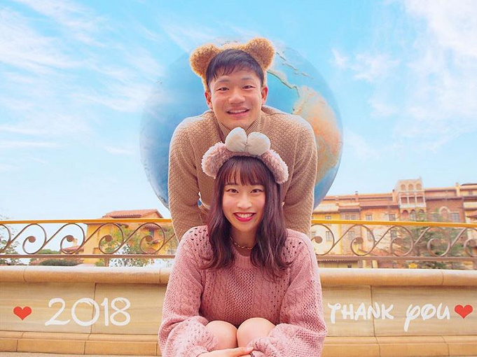 カップル ディズニー 写真 ディズニー カップル 写真 自撮り