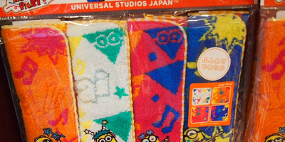 【USJ】タオルのお土産16選!ミニオン、ハリポタ、スヌーピー、セサミなどサイズ別に紹介