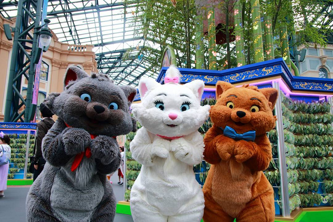 ディズニーの猫キャラクター パークで会える パレードに登場する6匹