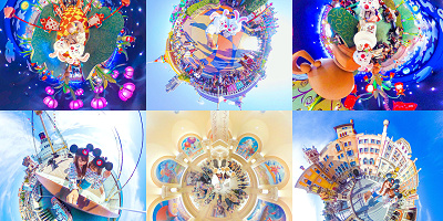 360°カメラで撮るディズニー!THETAのあるディズニーまとめ!おすすめのフォトスポットも!