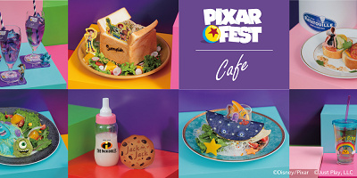 【OH MY CAFE】ピクサーカフェが8/28よりオープン!メニューやグッズなどカラフルな世界観が魅力!