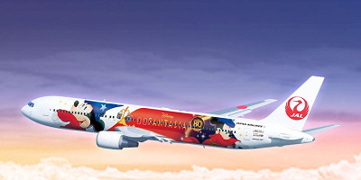 「JAL ドリーム エクスプレス ファンタジア80」就航!ディズニー塗装機のデザイン&内装!運行路線情報も!