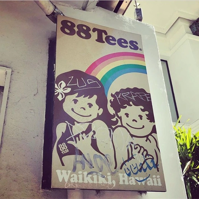 エイティエイトティーズ（88 tees）のオリジナルキャラクター
