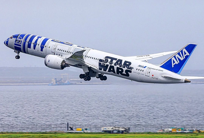 全日空の飛行機