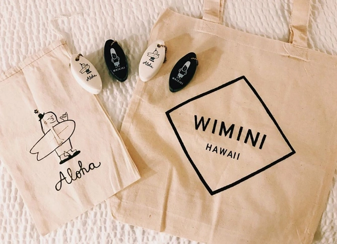 WIMINIのメインキャラクターは左のMr.mellow♡