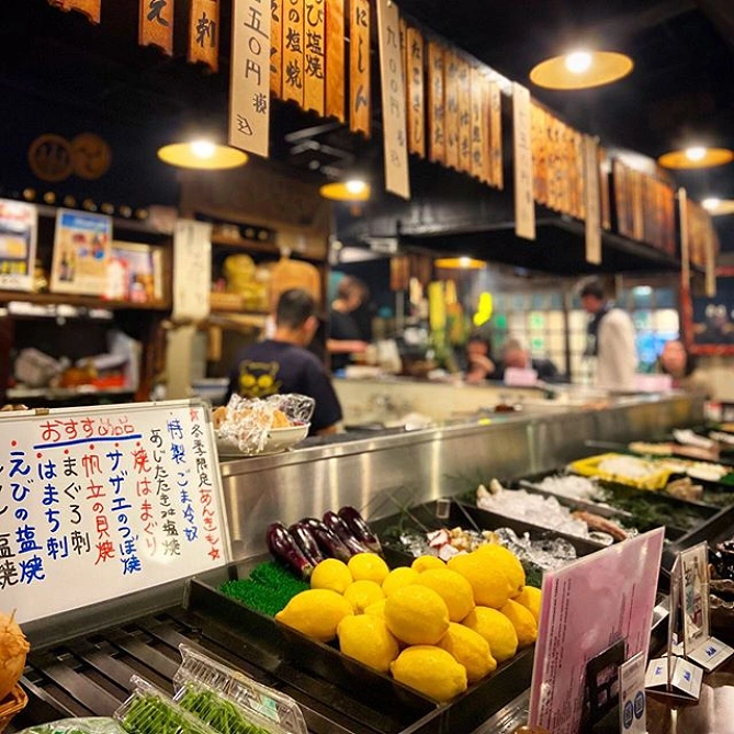 雰囲気も良い「たぬき」