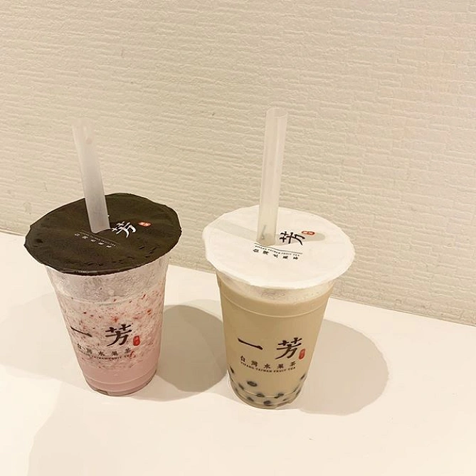 フルーツの香りが口いっぱいに広がるタピオカドリンク
