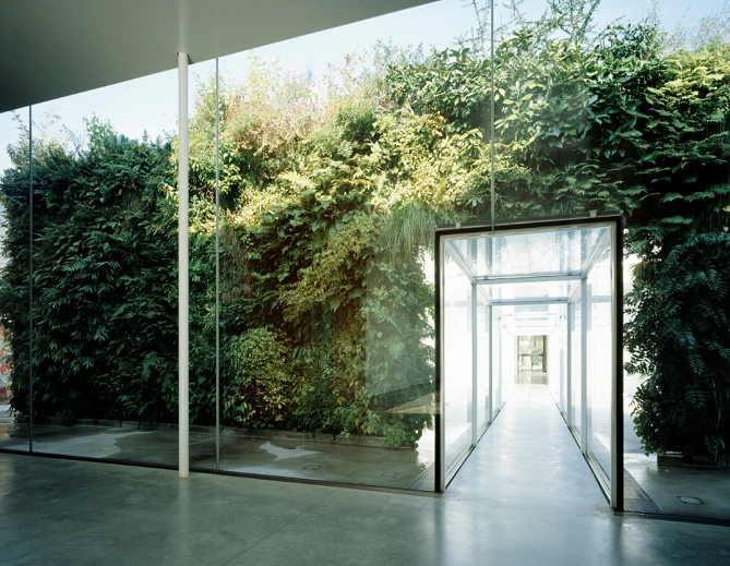 パトリック・ブラン《緑の橋》2004　金沢21世紀美術館蔵（撮影：中道淳／ナカサアンドパートナーズ　提供：金沢21世紀美術館）