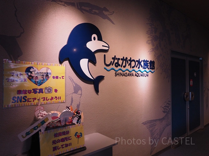 しながわ水族館の入り口