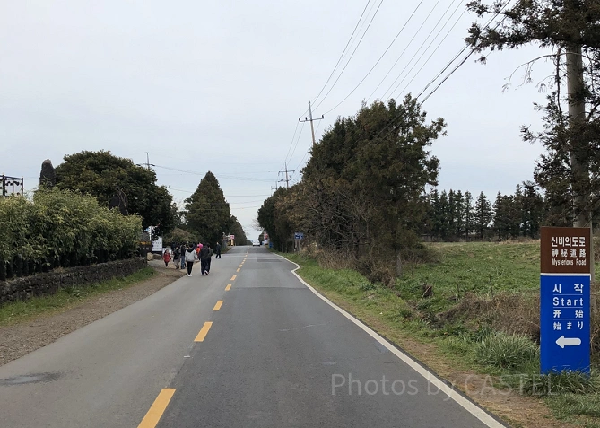 不思議な体験ができるトッケビ道路