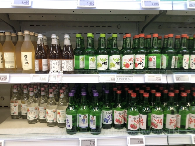 飲みやすい韓国ソジュ