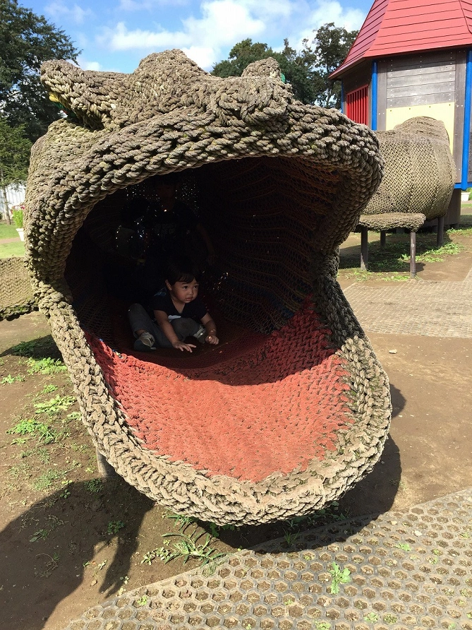 アンデルセン公園のとかげネット