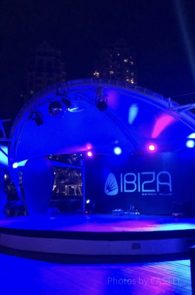 IBIZAのステージ