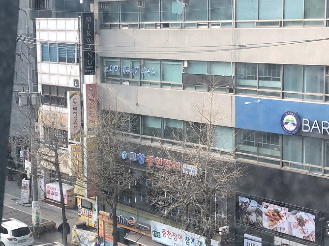 MAKERS HOTELの客室から見える風景