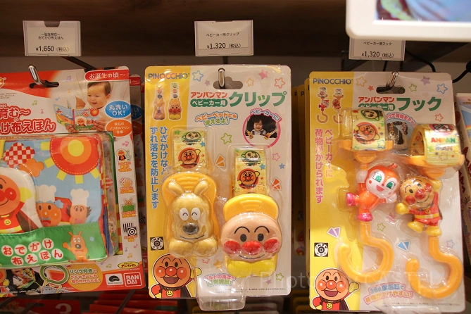 ベビーカー用クリップ