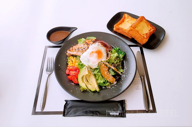 MARCER BURANCH TERACCE HOUSE TOKYOのフレンチトーストとニューヨークスタイルのブランチメニュー