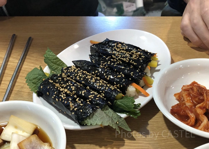 一口サイズの麻薬キンパッ