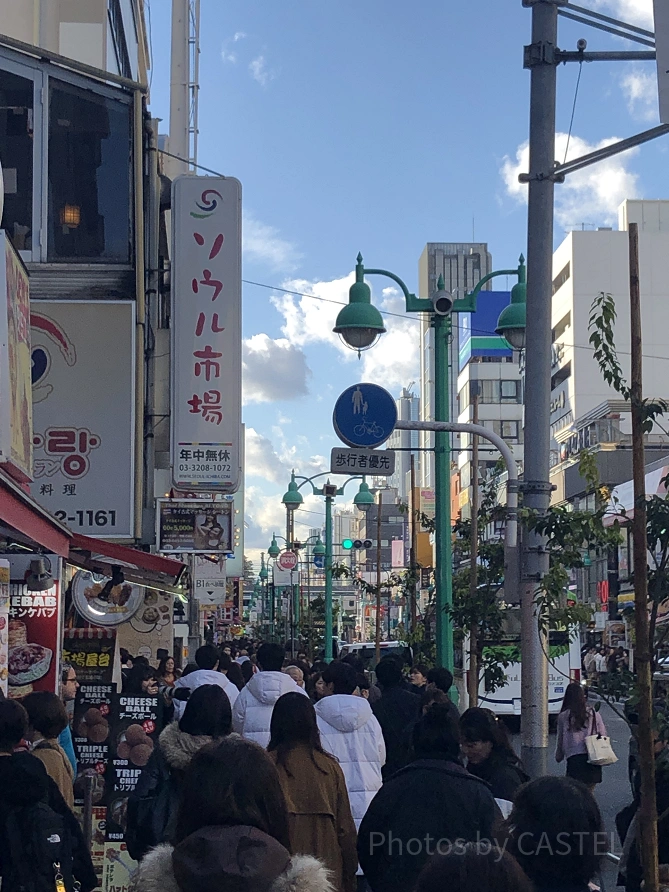 新大久保の街並み
