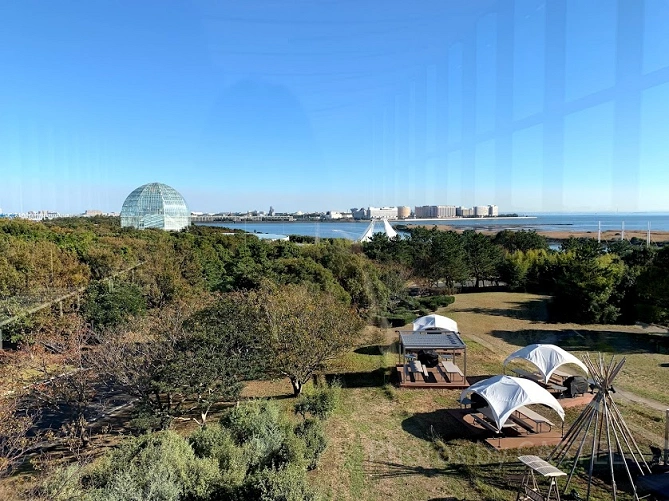 葛西臨海公園の中にある葛西臨海水族園