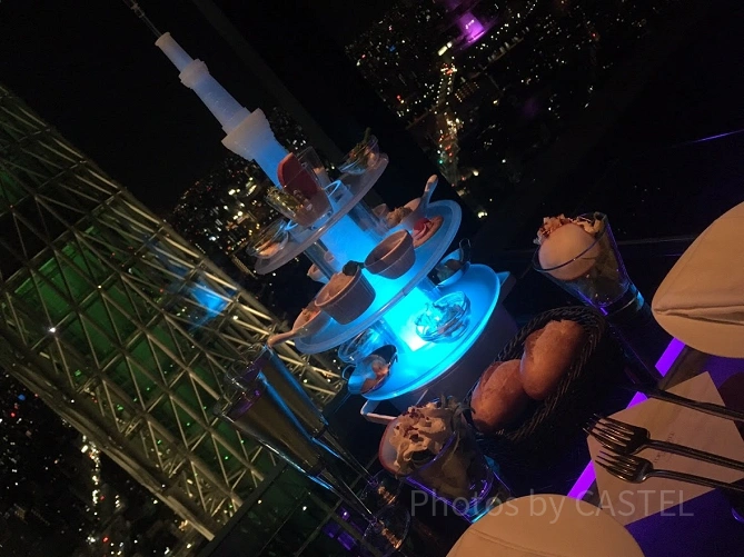 東京ソラマチのレストラン「天空ラウンジTOP of TREE」
