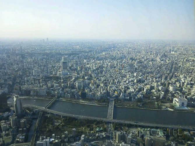 東京スカイツリーからの眺め