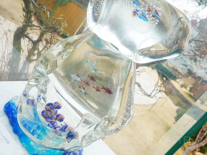 箱根ガラスの森美術館のガラス作品