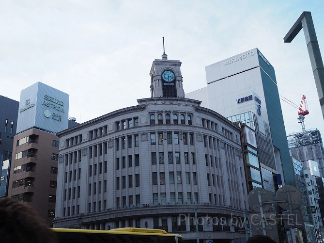 松屋銀座と並ぶ老舗百貨店「和光」