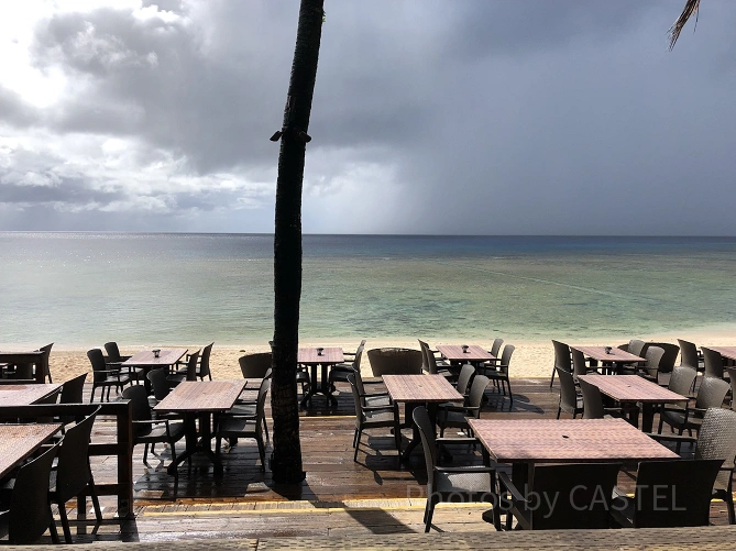 the beach