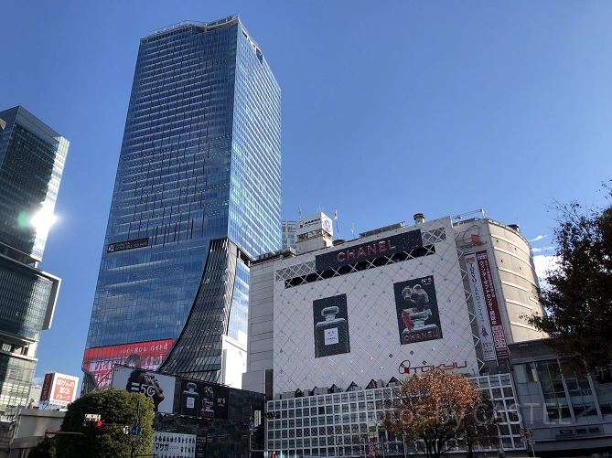 13渋谷スクランブルスクエアのビルの外装・オリジナル画像