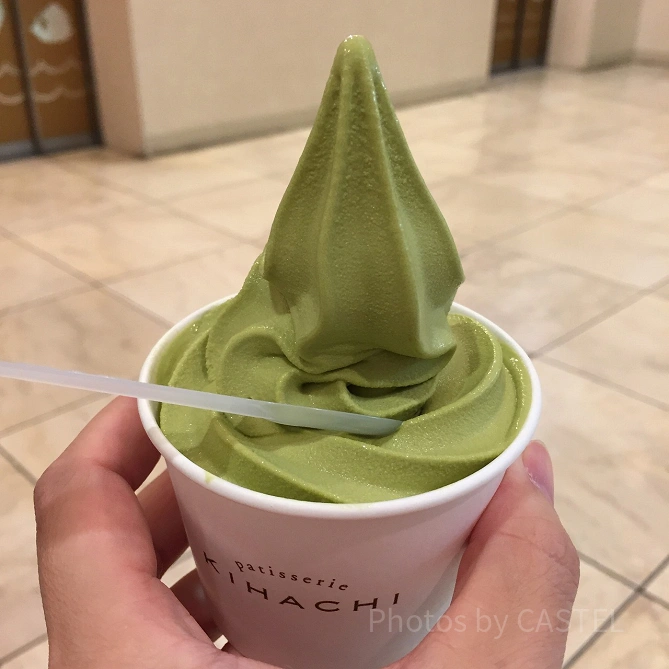 キハチのソフトクリーム