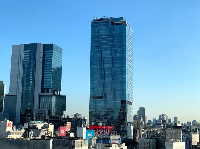 渋谷スクランブルスクエアの外観