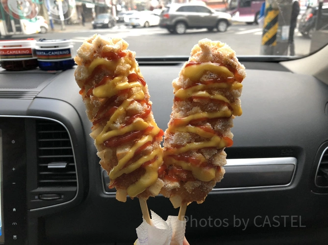 明朗ホットドッグのハットグ