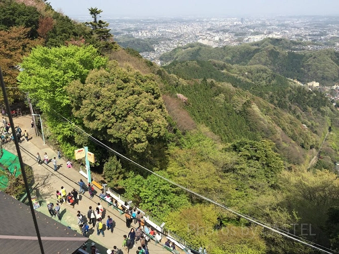 高尾山の眺め