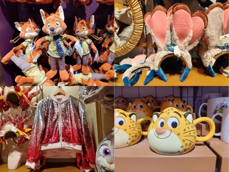 上海ディズニーランドのズートピアグッズ