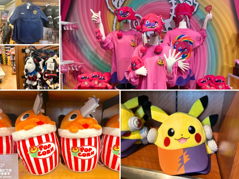 【2025】ユニバのハロウィングッズ一覧！ハミクマ、チェンソーマン、ポケモン、スヌーピー、バイオハザードのお土産！