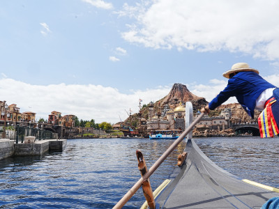 ヴェネツィアンゴンドラからの景色