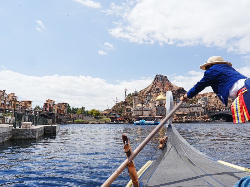 ヴェネツィアンゴンドラからの景色
