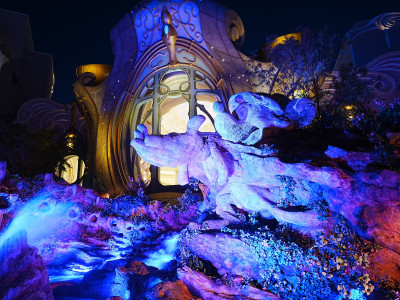 ファンタジースプリングスの夜景