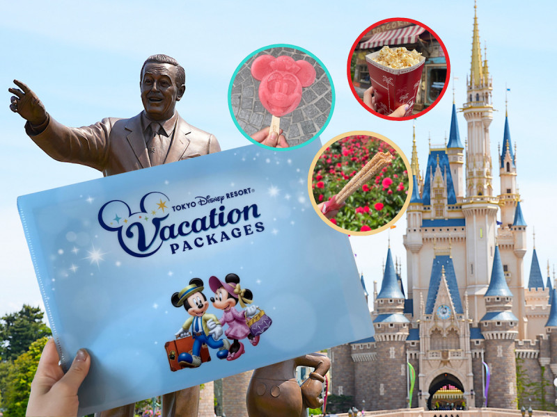 バケパのフリーチュロス券/フリーポップコーン券/フリーアイス券