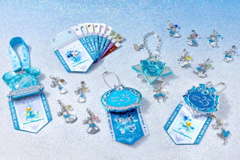 【4/8発売】ディズニーシー25周年グッズ「ジュビリーバッジ」！パーツを組み合わせてオリジナルにカスタマイズしよう！