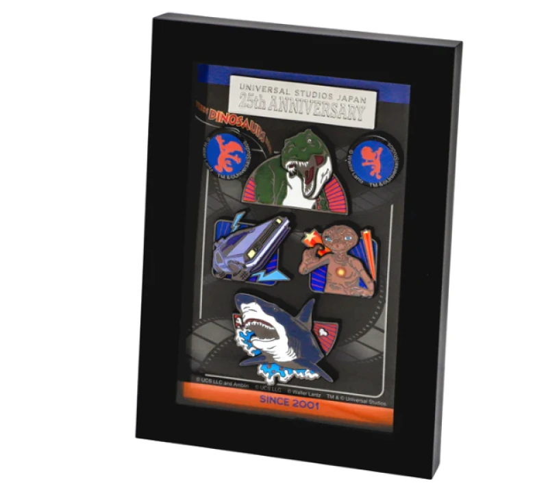 フレーム付きピンバッジセット