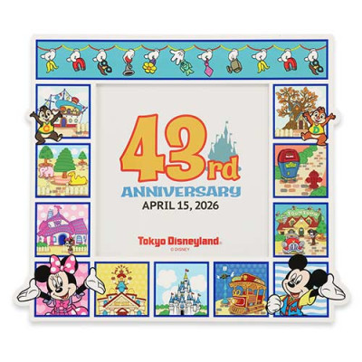 フォトスタンド(ディズニーランド43周年グッズ)