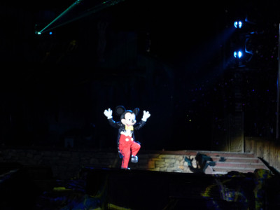 カリフォルニア・アナハイムディズニーランドリゾートのショー：ファンタズミック！