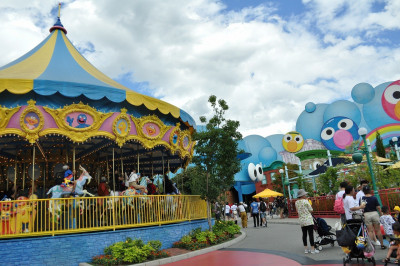 セサミストリート・ファン・ワールドの入口