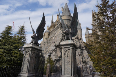 USJのハリー・ポッター・アンド・ザ・フォービドゥン・ジャーニー入口