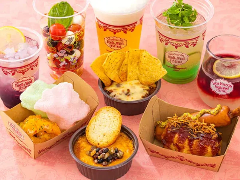 【マップ掲載】ディズニーフード＆ワインフェスティバル2026のフード&ドリンク一覧！パークで飲み歩きを楽しもう