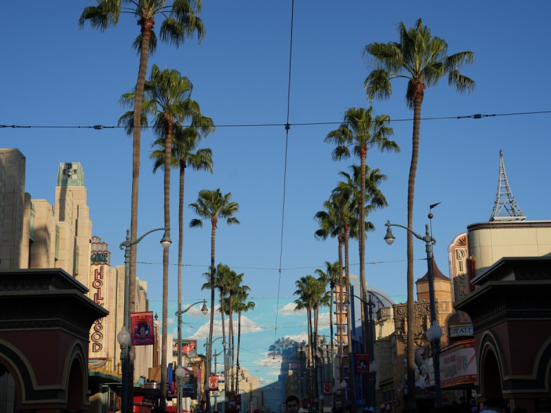 カリフォルニア・アナハイムディズニーの風景