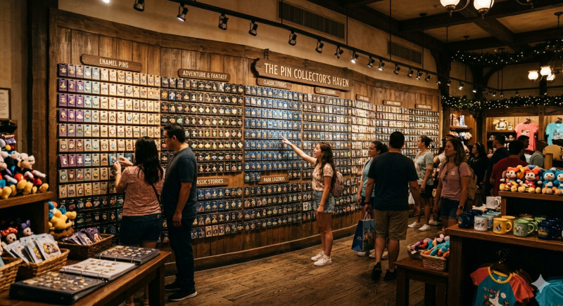 【2026】アナハイムディズニーのピンバッジ23選！値段と販売場所、限定セットや人気デザインを現地調査！
