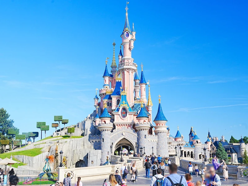 パリディズニーランドのお城
