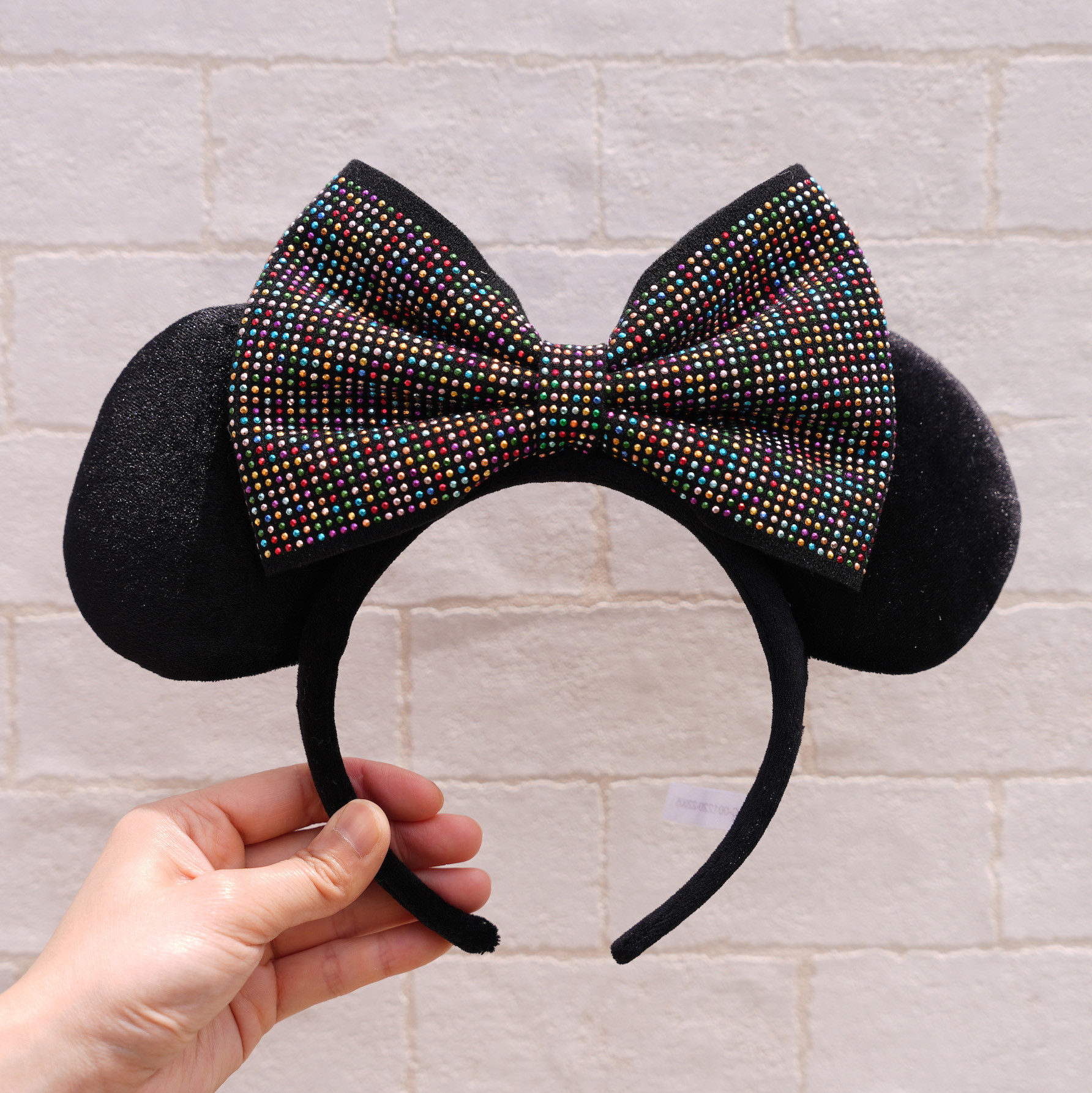 ミニーリボンカラフルラインストーンカチューシャ キャステル Castel ディズニー情報 ミニーリボンカラフルラインストーンカチューシャ キャステル Castel ディズニー情報